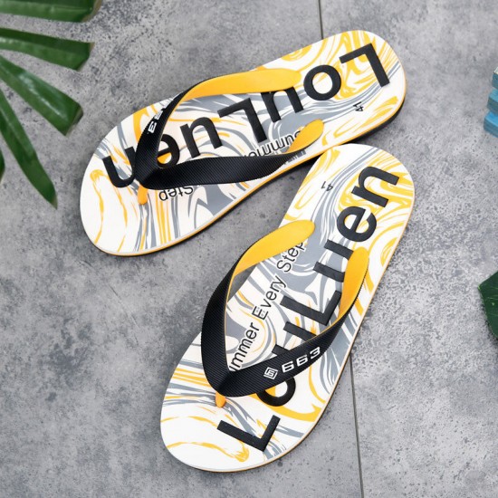Men Soft Non-Slip Beach Slippers Sandals Men Soft Non-Slip Beach Slippers Sandals