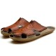 Men Non Slip Hand Stitching Splicing Large Size Soft Sole Casual Slippers Men Non Slip Hand Stitching Splicing Large Size Soft Sole Casual Slippers