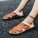 Men Non Slip Hand Stitching Splicing Large Size Soft Sole Casual Slippers Men Non Slip Hand Stitching Splicing Large Size Soft Sole Casual Slippers