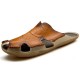 Men Non Slip Hand Stitching Splicing Large Size Soft Sole Casual Slippers Men Non Slip Hand Stitching Splicing Large Size Soft Sole Casual Slippers