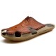 Men Non Slip Hand Stitching Splicing Large Size Soft Sole Casual Slippers Men Non Slip Hand Stitching Splicing Large Size Soft Sole Casual Slippers