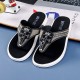 Men Casual Outdoor Denim Fabric Slip On Beach Flip Flop Slippers Men Casual Outdoor Denim Fabric Slip On Beach Flip Flop Slippers