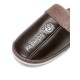 Men Warm Lined Stitching Slip-On Backless Soft Casual Slippers Men Warm Lined Stitching Slip-On Backless Soft Casual Slippers