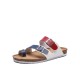 Men Metal Design Color Block Comfy Cork Bottom Thumb Slippers Men Metal Design Color Block Comfy Cork Bottom Thumb Slippers