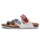 Men Metal Design Color Block Comfy Cork Bottom Thumb Slippers Men Metal Design Color Block Comfy Cork Bottom Thumb Slippers