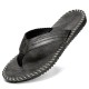 Men PU Stitching Clip Toes Beach Casual Flip Flops Men PU Stitching Clip Toes Beach Casual Flip Flops
