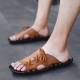 Seasonal Strap Slippers British Breathable Beach Slippers Casual Slip Fashion Men\'s Shoes Seasonal Strap Slippers British Breathable Beach Slippers Casual Slip Fashion Men\'s Shoes