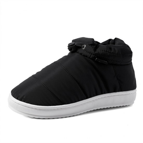 Men Comfy Warm Plush Lining Slip Resistant Elastic Slip On Home Slippers Men Comfy Warm Plush Lining Slip Resistant Elastic Slip On Home Slippers