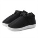 Men Comfy Warm Plush Lining Slip Resistant Elastic Slip On Home Slippers Men Comfy Warm Plush Lining Slip Resistant Elastic Slip On Home Slippers