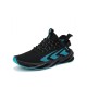 Men Knitted Fabric Breathable Non Slip Athletic Running Walking Blade Type Sneakers Men Knitted Fabric Breathable Non Slip Athletic Running Walking Blade Type Sneakers