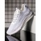 Men Knitted Fabric Air-cushion Shock Absorption Running Shoes