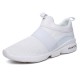 Men Elastic Band Portable Slip On Running Shoes Light Casual Sneakers Men Elastic Band Portable Slip On Running Shoes Light Casual Sneakers