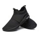 Men Elastic Band Portable Slip On Running Shoes Light Casual Sneakers Men Elastic Band Portable Slip On Running Shoes Light Casual Sneakers