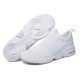 Men Elastic Band Portable Slip On Running Shoes Light Casual Sneakers Men Elastic Band Portable Slip On Running Shoes Light Casual Sneakers