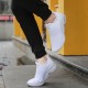Men Elastic Band Portable Slip On Running Shoes Light Casual Sneakers Men Elastic Band Portable Slip On Running Shoes Light Casual Sneakers