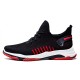 Men Knitted Fabric Breathable Lace Up Soft Comfy Sports Running Sneakers Men Knitted Fabric Breathable Lace Up Soft Comfy Sports Running Sneakers