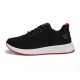 Men Knitted Fabric Breathable Lace Up Casual Running Shoes Men Knitted Fabric Breathable Lace Up Casual Running Shoes