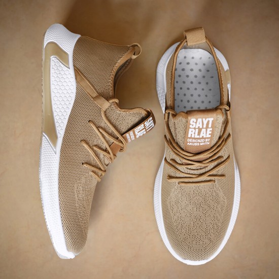 Men Fabirc Mesh Comfy Non Slip Running Casual Sneakers Men Fabirc Mesh Comfy Non Slip Running Casual Sneakers