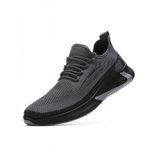 Men Breathable Light Weight Lace Up Sports Running Casual Walking Shoes Men Breathable Light Weight Lace Up Sports Running Casual Walking Shoes