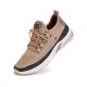 Men Knitted Fabric Air-cushion Sole Shock Absorption Running Sneakers Men Knitted Fabric Air-cushion Sole Shock Absorption Running Sneakers