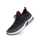 Men Knitted Fabric Air-cushion Sole Shock Absorption Running Sneakers Men Knitted Fabric Air-cushion Sole Shock Absorption Running Sneakers