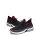 Men Knitted Fabric Air-cushion Sole Shock Absorption Running Sneakers Men Knitted Fabric Air-cushion Sole Shock Absorption Running Sneakers