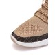 Men Knitted Fabric Air-cushion Sole Shock Absorption Running Sneakers Men Knitted Fabric Air-cushion Sole Shock Absorption Running Sneakers