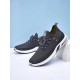 Men Knitted Fabric Air-cushion Sole Shock Absorption Running Sneakers Men Knitted Fabric Air-cushion Sole Shock Absorption Running Sneakers