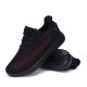 Large Size Men Knitted Fabric Breathable Casual Running Sneakers Large Size Men Knitted Fabric Breathable Casual Running Sneakers