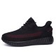Large Size Men Knitted Fabric Breathable Casual Running Sneakers Large Size Men Knitted Fabric Breathable Casual Running Sneakers