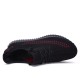 Large Size Men Knitted Fabric Breathable Casual Running Sneakers Large Size Men Knitted Fabric Breathable Casual Running Sneakers