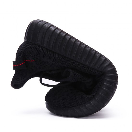 Large Size Men Knitted Fabric Breathable Casual Running Sneakers Large Size Men Knitted Fabric Breathable Casual Running Sneakers