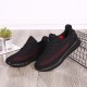 Large Size Men Knitted Fabric Breathable Casual Running Sneakers Large Size Men Knitted Fabric Breathable Casual Running Sneakers