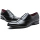 Men Retro Leather Cap Toe Non-slip Business Casual Formal Dress Shoes Men Retro Leather Cap Toe Non-slip Business Casual Formal Dress Shoes