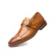 Men British Style Monk Shoes Business Formal Dress Shoes Men British Style Monk Shoes Business Formal Dress Shoes