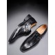 Men British Style Monk Shoes Business Formal Dress Shoes Men British Style Monk Shoes Business Formal Dress Shoes