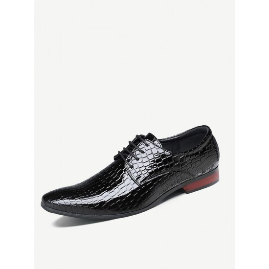 Large Size Men Stylish Leather Slip Resistant Business Formal Shoes Large Size Men Stylish Leather Slip Resistant Business Formal Shoes