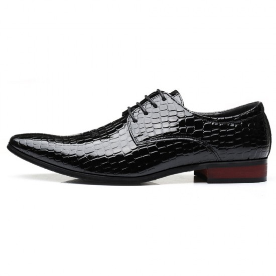 Large Size Men Stylish Leather Slip Resistant Business Formal Shoes Large Size Men Stylish Leather Slip Resistant Business Formal Shoes