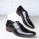 Large Size Men Stylish Leather Slip Resistant Business Formal Shoes Large Size Men Stylish Leather Slip Resistant Business Formal Shoes