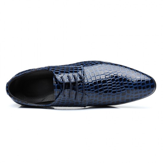 Large Size Men Stylish Leather Slip Resistant Business Formal Shoes Large Size Men Stylish Leather Slip Resistant Business Formal Shoes