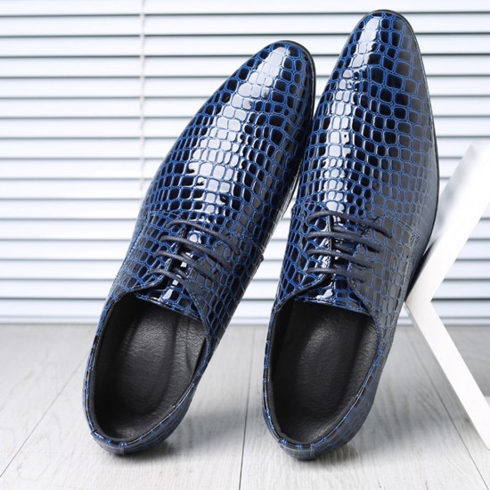 Large Size Men Stylish Leather Slip Resistant Business Formal Shoes Large Size Men Stylish Leather Slip Resistant Business Formal Shoes