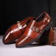 Men Leather Splicing Metal Buckle Non-slip Slip-ons Formal Shoes Men Leather Splicing Metal Buckle Non-slip Slip-ons Formal Shoes