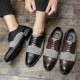 Men Stylish Brogue Cap Toe Derby Shoes Lace Business Formal Dress Shoes Men Stylish Brogue Cap Toe Derby Shoes Lace Business Formal Dress Shoes