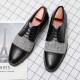 Men Stylish Brogue Cap Toe Derby Shoes Lace Business Formal Dress Shoes Men Stylish Brogue Cap Toe Derby Shoes Lace Business Formal Dress Shoes