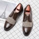 Men Stylish Brogue Cap Toe Derby Shoes Lace Business Formal Dress Shoes Men Stylish Brogue Cap Toe Derby Shoes Lace Business Formal Dress Shoes