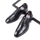Men Microfiber Leather Non Slip Cap Toe Business Formal Dress Shoes Men Microfiber Leather Non Slip Cap Toe Business Formal Dress Shoes