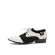 Men Vintage Color Blocking Pointed Toe Business Casual Dress Shoes Men Vintage Color Blocking Pointed Toe Business Casual Dress Shoes