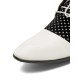 Men Vintage Color Blocking Pointed Toe Business Casual Dress Shoes Men Vintage Color Blocking Pointed Toe Business Casual Dress Shoes