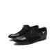 Men Vintage Color Blocking Pointed Toe Business Casual Dress Shoes Men Vintage Color Blocking Pointed Toe Business Casual Dress Shoes