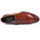 Men Leather Splicing Non-slip Soft Sole Slip On Business Formal Shoes Men Leather Splicing Non-slip Soft Sole Slip On Business Formal Shoes